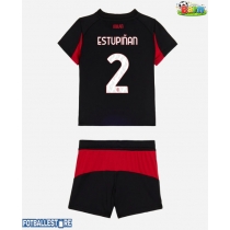 AC Milan Pervis Estupinan #2 Hjemmedraktsett Barn 2025-26 Kortermet (+ Korte bukser)